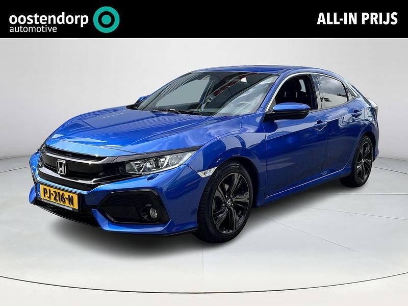 Occasion Honda Civic Elegance 129 PK (94 kW) 2017 Blauw Hatchback