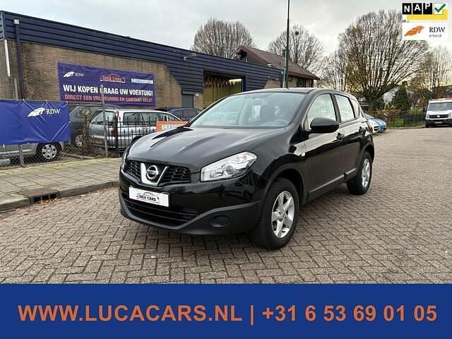 Zwart Gebruikt 2011 Nissan Qashqai Visia SUV | € 4.995 (Goede deal) - Afbeelding 1/4