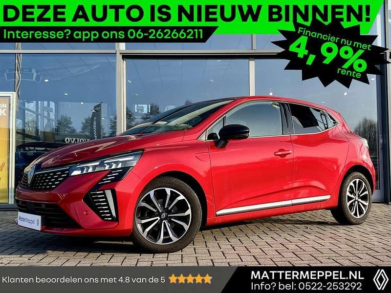 Occasion Renault Clio V Techno 93 PK (68 kW) 2025 Rouge flamme nnp (rood metallic) Hatchback