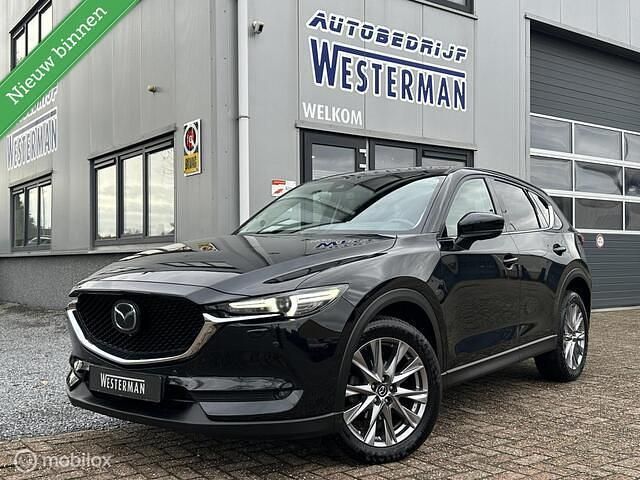 Zwart (metallic) Occasion 2019 Mazda CX-5 Luxury SUV | € 27.450 (Eerlijke prijs) - Afbeelding 1/4