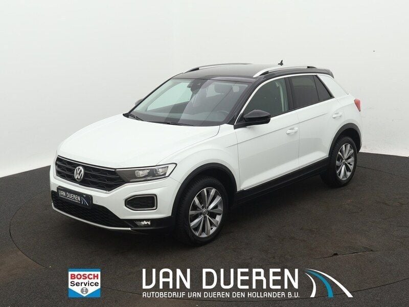 Wit Gebruikt 2019 VW T-Roc Sport SUV | € 21.950 (Goede deal) - Afbeelding 1/4