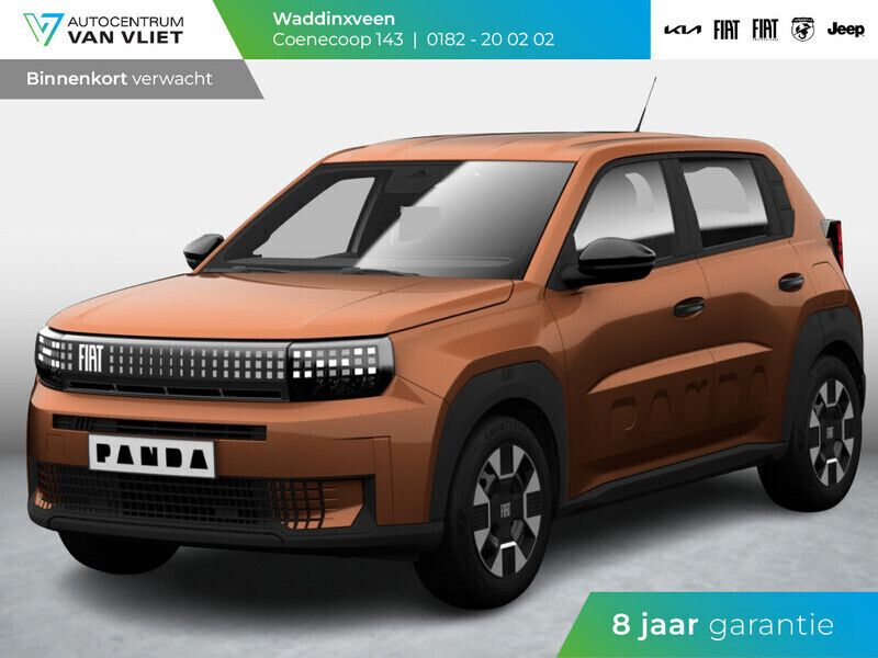 Oranje, metallic lak Nieuw 2025 Fiat Panda Icon Hatchback | € 26.690 (Eerlijke prijs) - Afbeelding 1/4