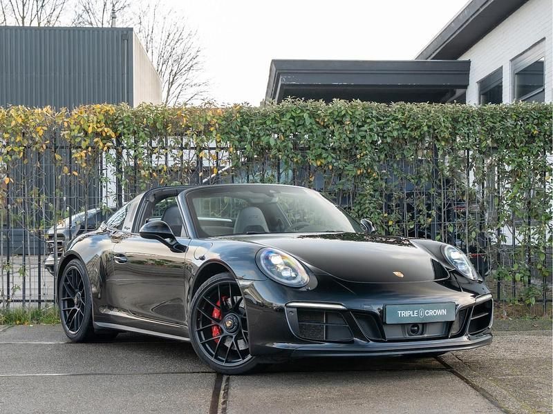 Zwart (metallic) Occasion 2018 Porsche 911 Sport Cabriolet | € 92.950 (Goede deal) - Afbeelding 1/4
