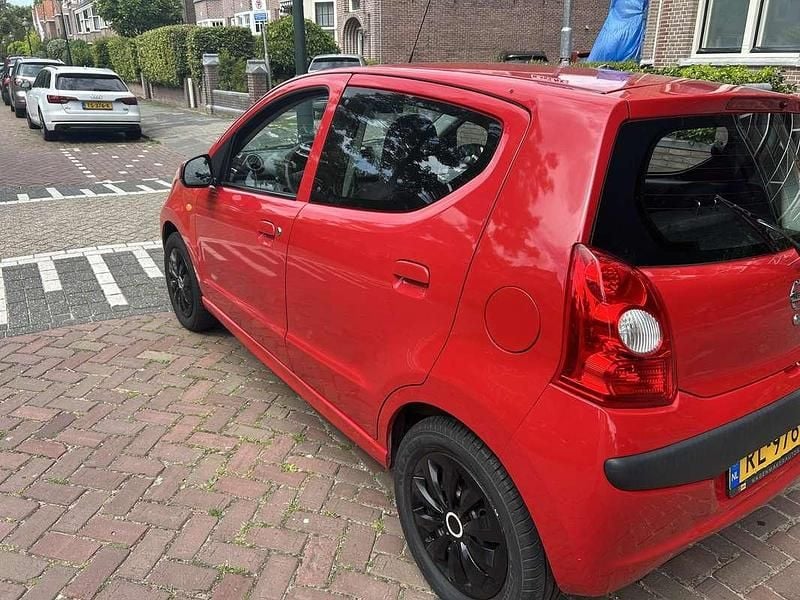 Occasion Nissan Pixo Visia 68 PK (50 kW) 2009 Rood Hatchback