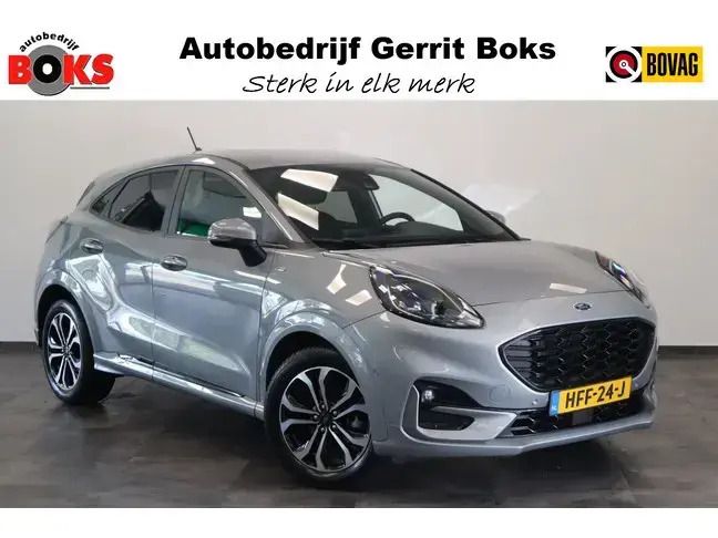 Grijs Gebruikt 2023 Ford Puma ST-Line SUV | € 26.550 (Super prijs) - Afbeelding 1/3