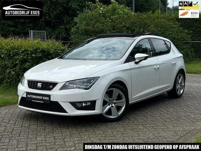 Wit Gebruikt 2015 Seat Leon FR Hatchback | € 10.999 (Goede deal) - Afbeelding 1/4