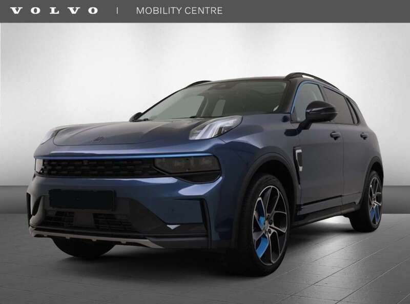Blauw, metallic lak Gebruikt 2022 Lynk & Co 01 SUV | € 24.935 (Eerlijke prijs) - Afbeelding 1/1