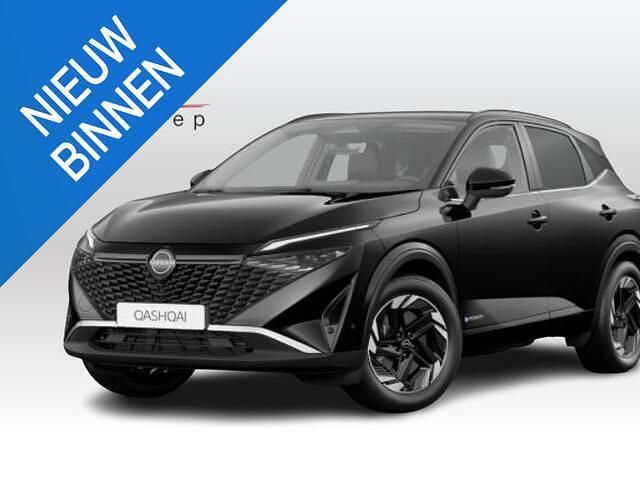 Zwart Nieuw 2024 Nissan Qashqai N-Connecta SUV | € 39.499 (Eerlijke prijs) - Afbeelding 1/4
