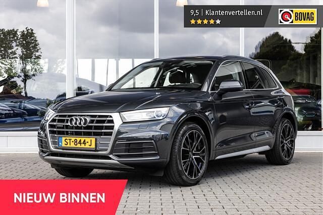 Grijs Gebruikt 2018 Audi Q5 Sport SUV | € 30.950 (Goede deal) - Afbeelding 1/4