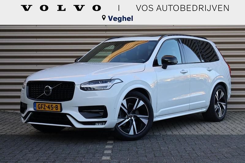 Wit (metallic) Gebruikt 2022 Volvo XC90 R-Design SUV | € 51.950 (Goede deal) - Afbeelding 1/4