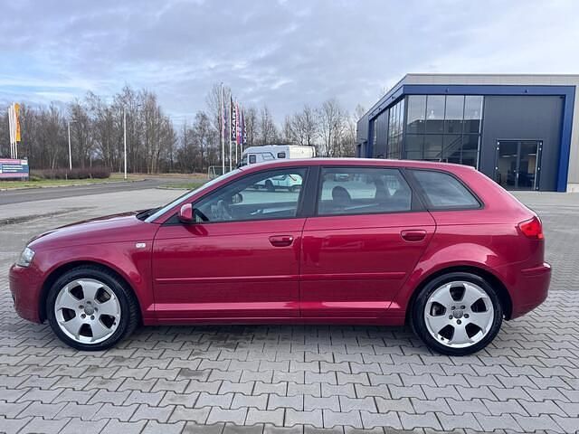 Occasion Audi A3 Sportback Ambition 200 PK (147 kW) 2007 Rood Hatchback