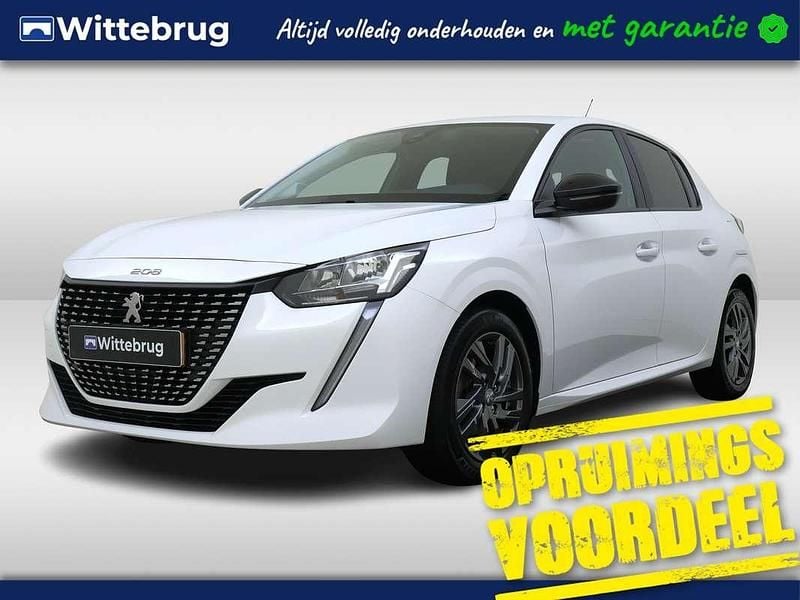 Wit Gebruikt 2023 Peugeot 208 Active Hatchback | € 15.000 (Goede deal) - Afbeelding 1/3