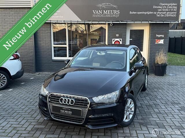 Occasion Audi A1 Attraction 86 PK (63 kW) 2011 Zwart Hatchback