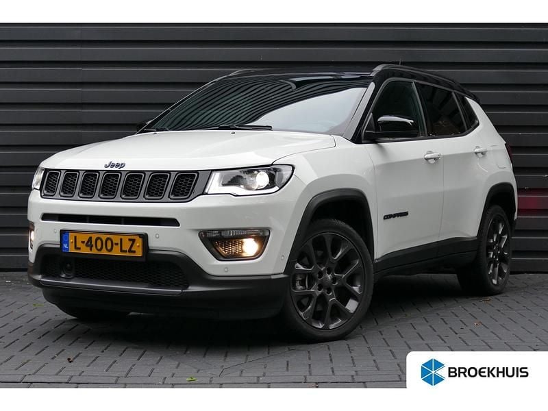 Wit Gebruikt 2021 Jeep Compass SUV | € 22.900 (Eerlijke prijs) - Afbeelding 1/4