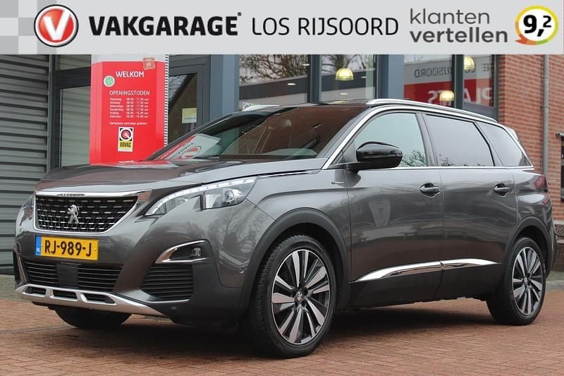 Grijs Occasion 2017 Peugeot 5008 GT-line MPV | € 13.495 - Afbeelding 1/4