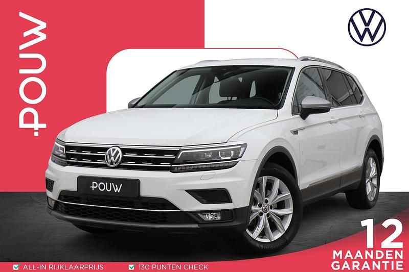 Wit Gebruikt 2021 VW Tiguan Highline SUV | € 31.900 (Super prijs) - Afbeelding 1/4