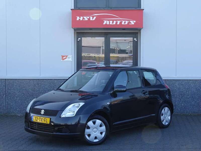 Zwart, metallic lak Gebruikt 2007 Suzuki Swift GLS Hatchback | € 3.650 (Eerlijke prijs) - Afbeelding 1/3