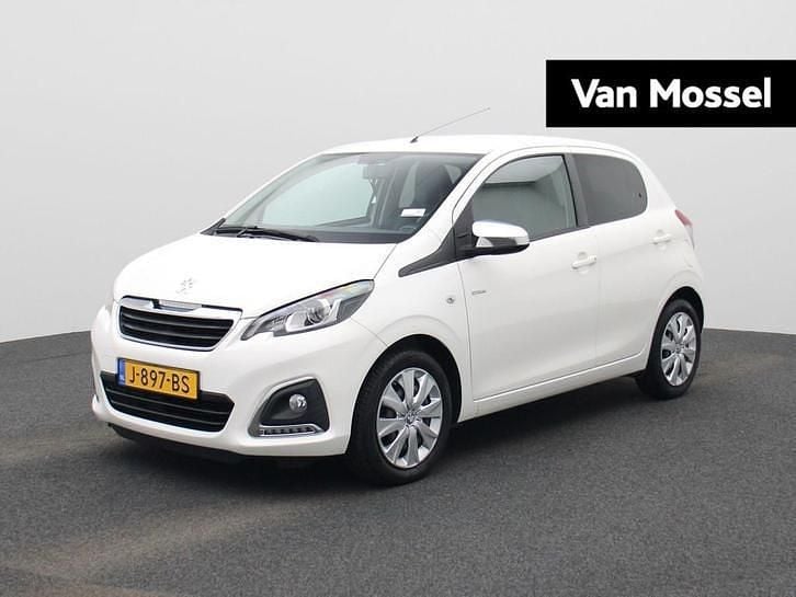 Wit Gebruikt 2020 Peugeot 108 Style Hatchback | € 9.750 (Eerlijke prijs) - Afbeelding 1/4