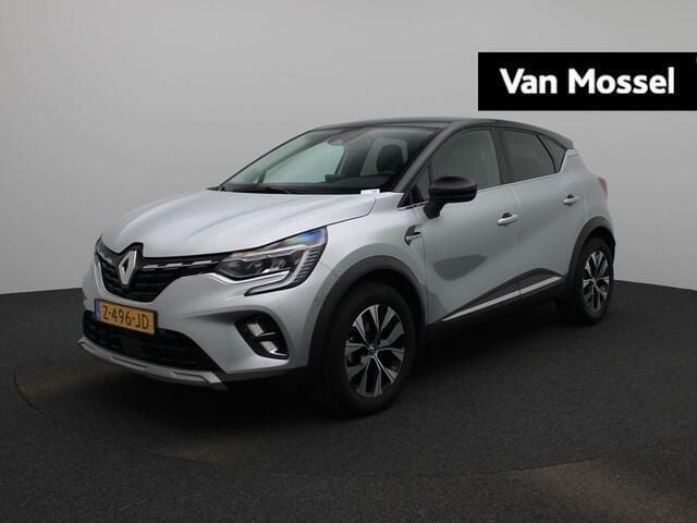 Twotone gris highland / noir (licht grijs) Gebruikt 2024 Renault Captur Techno SUV | € 24.440 (Eerlijke prijs) - Afbeelding 1/4