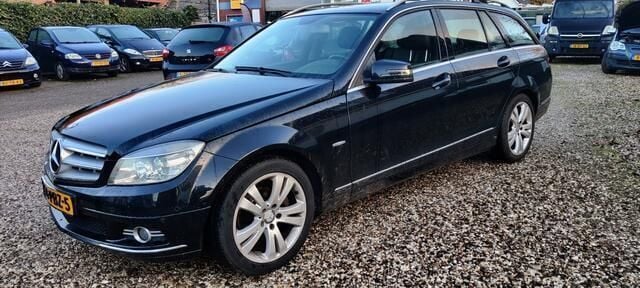 Zwart Gebruikt 2011 Mercedes C180 Avantgarde Stationwagen | € 5.950 (Eerlijke prijs) - Afbeelding 1/4