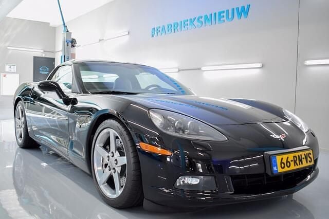 Zwart Gebruikt 2005 Chevrolet Corvette C6 Coupé | € 34.950 - Afbeelding 1/4