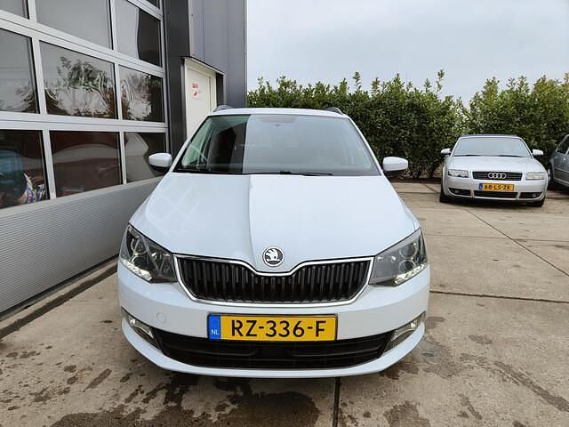 Occasion Skoda Fabia Business Line 95 PK (69 kW) 2018 Wit Stationwagen