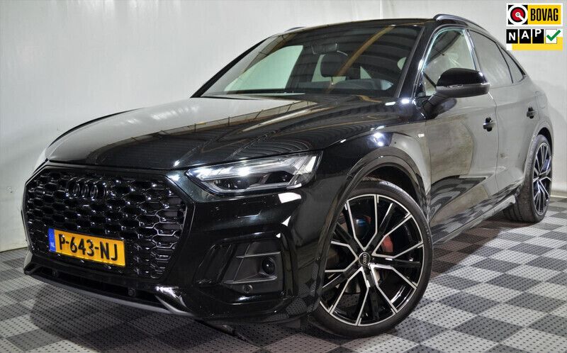 Zwart Gebruikt 2021 Audi Q5 Sportback S-Line SUV | € 49.500 (Duur) - Afbeelding 1/4
