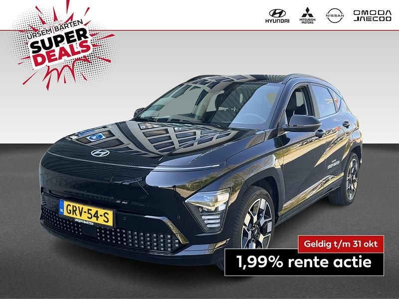 Zwart Gebruikt 2025 Hyundai Kona Premium SUV | € 37.930 (Super prijs) - Afbeelding 1/4