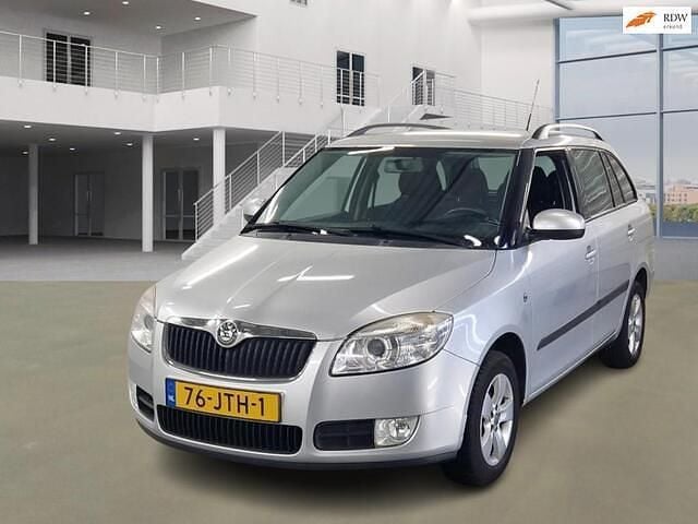 Grijs Gebruikt 2009 Skoda Fabia Elegance Stationwagen | € 2.650 (Eerlijke prijs) - Afbeelding 1/4