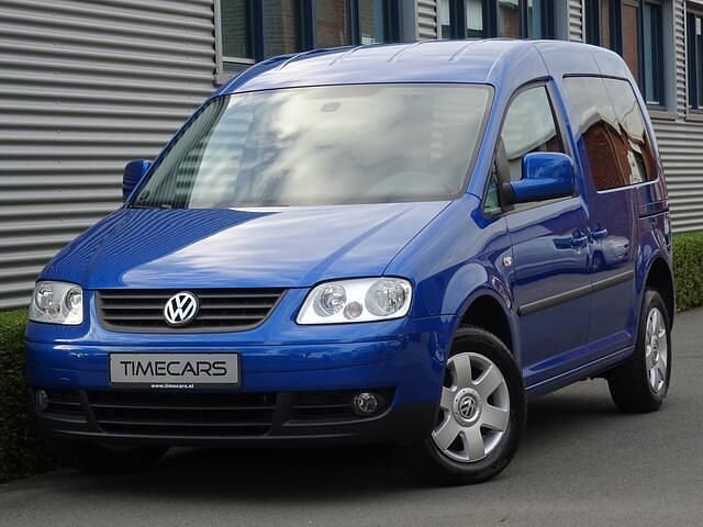 Blauw Gebruikt 2009 VW Caddy Life MPV | € 9.750 (Duur) - Afbeelding 1/4