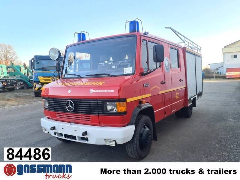 Roodrot Gebruikt 1992 Mercedes T2 Van | € 15.900 - Afbeelding 1/4