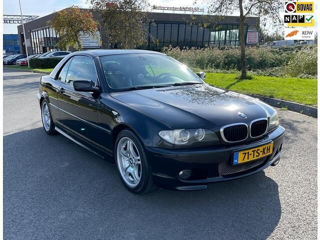 Zwart, metallic lak Gebruikt 2007 BMW 318 Cabriolet Executive Cabriolet | € 6.950 - Afbeelding 1/4