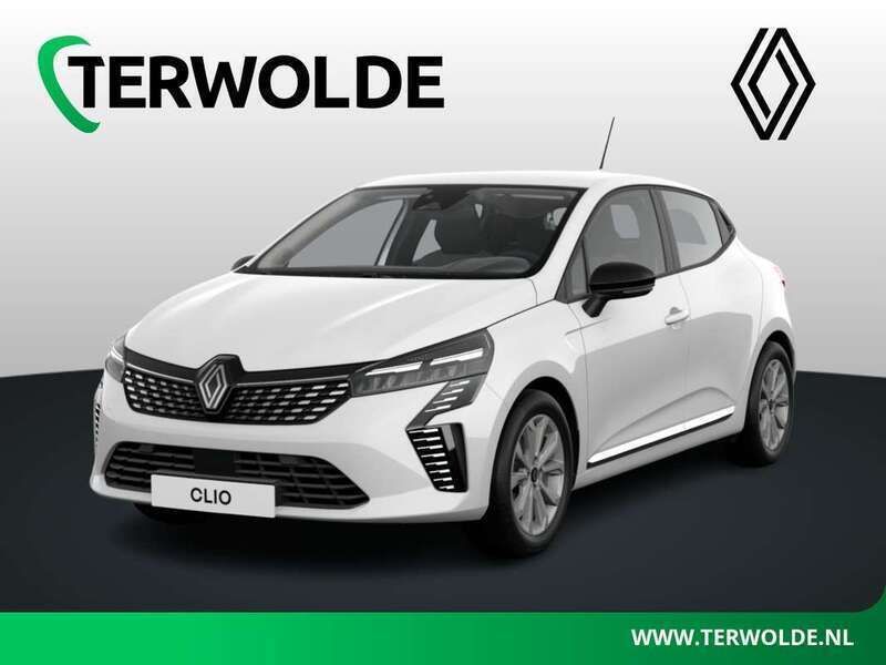 Wit Nieuw 2025 Renault Clio V Evolution Hatchback | € 24.090 (Eerlijke prijs) - Afbeelding 1/4