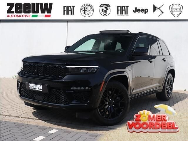 Zwart Nieuw 2025 Jeep Grand Cherokee Summit SUV | € 96.900 (Duur) - Afbeelding 1/4