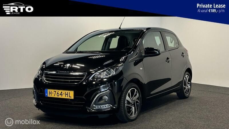 Zwart Gebruikt 2020 Peugeot 108 Active Hatchback | € 9.999 (Eerlijke prijs) - Afbeelding 1/4