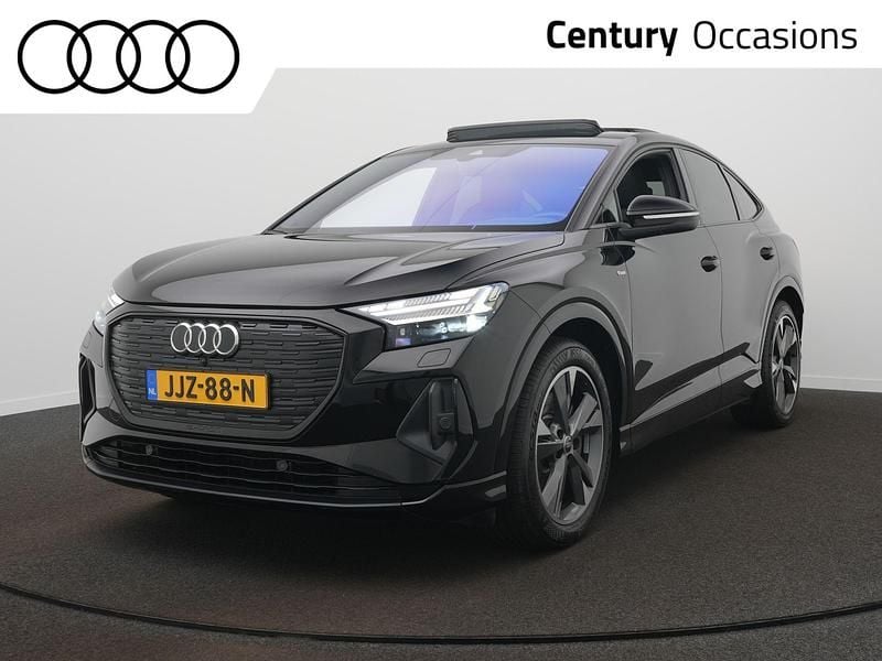 Zwart Gebruikt 2022 Audi Q4 e-tron Basis SUV | € 39.900 (Eerlijke prijs) - Afbeelding 1/4