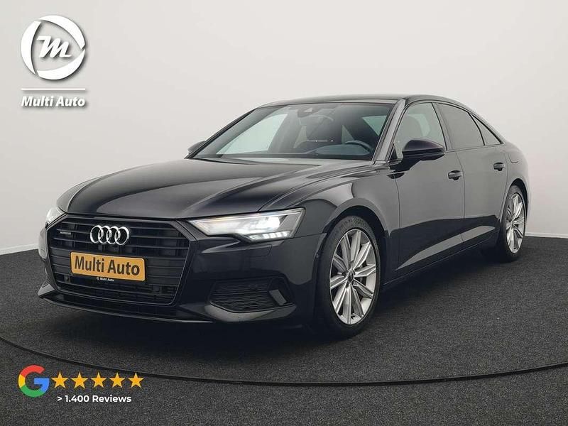 Zwart Gebruikt 2020 Audi A6 S-Line Sedan | € 32.440 (Super prijs) - Afbeelding 1/4