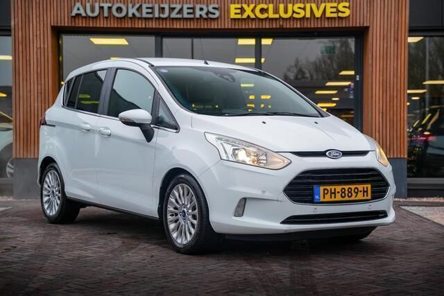 Wit Gebruikt 2014 Ford B-MAX Titanium MPV | € 7.450 (Eerlijke prijs) - Afbeelding 1/4