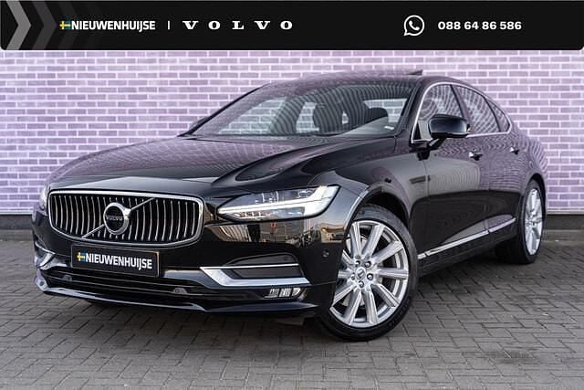 Zwart Gebruikt 2018 Volvo S90 Inscription Sedan | € 25.899 (Eerlijke prijs) - Afbeelding 1/3