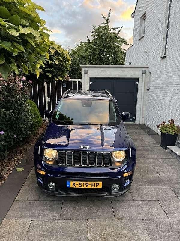 Blauw Gebruikt 2019 Jeep Renegade Limited SUV | € 19.895 (Eerlijke prijs) - Afbeelding 1/4