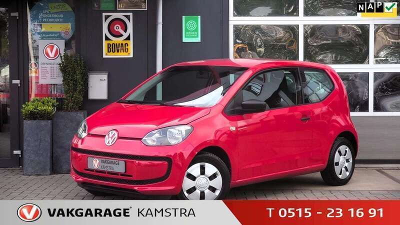 Rood Gebruikt 2012 VW up! move up! Hatchback | € 3.999 (Eerlijke prijs) - Afbeelding 1/3