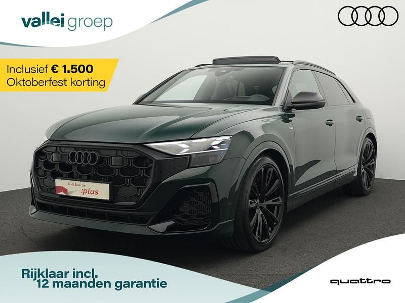 Groen Gebruikt 2025 Audi Q8 Comfort SUV | € 126.000 - Afbeelding 1/4