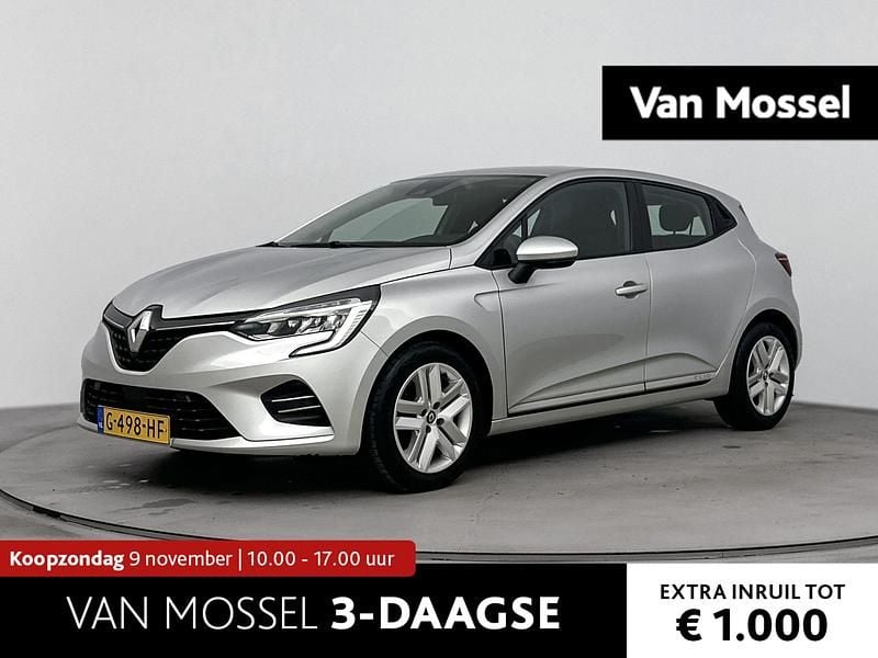 Grijs Gebruikt 2019 Renault Clio IV Zen Hatchback | € 12.435 (Eerlijke prijs) - Afbeelding 1/4