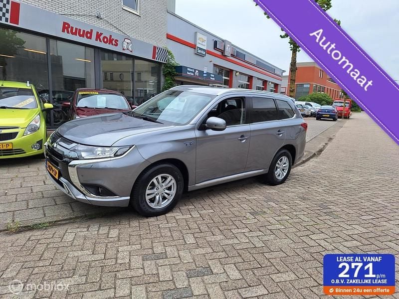 Grijs, metallic lak Gebruikt 2020 Mitsubishi Outlander P-HEV SUV | € 21.149 (Goede deal) - Afbeelding 1/4