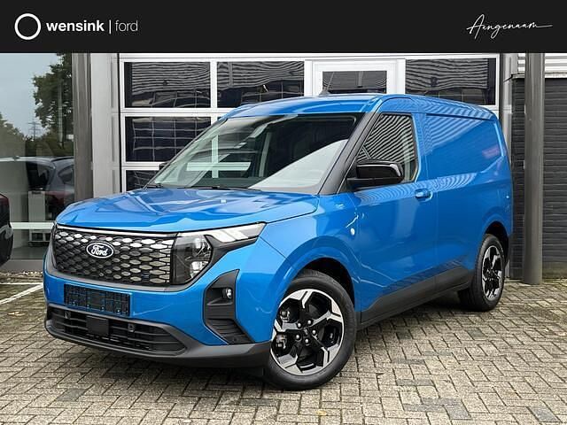 Blauw Nieuw 2025 Ford E-Transit Limited Van | € 30.214 (Eerlijke prijs) - Afbeelding 1/4