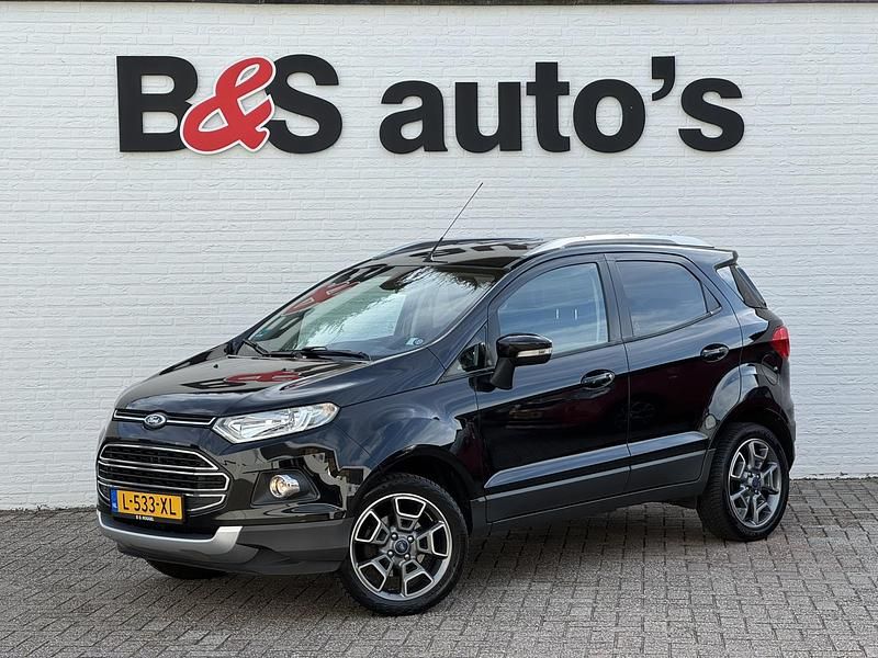 Zwart Gebruikt 2015 Ford Ecosport Titanium SUV | € 7.700 (Eerlijke prijs) - Afbeelding 1/4