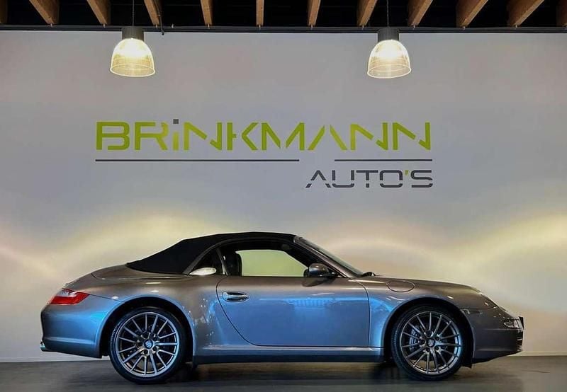 Grijs Gebruikt 2006 Porsche 911 Carrera Cabriolet Cabriolet | € 59.950 - Afbeelding 1/4