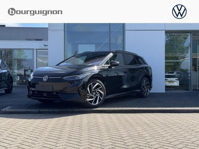 Zwart Nieuw 2024 VW ID.7 Edition Sedan | € 52.812 (Goede deal) - Afbeelding 1/4