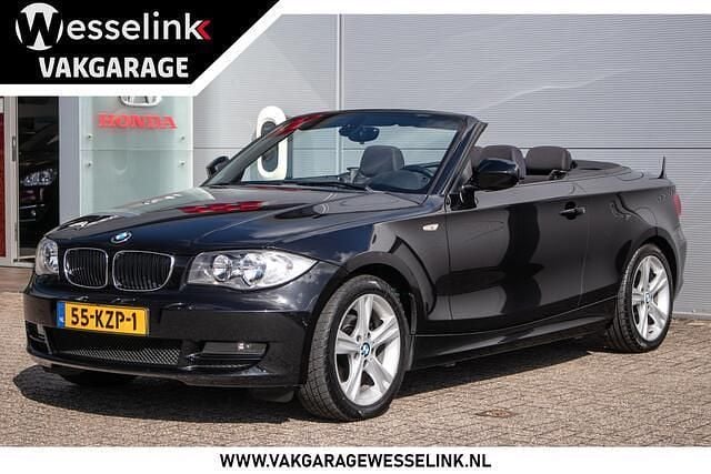 Zwart Gebruikt 2010 BMW 118 Cabriolet Executive Cabriolet | € 9.950 (Eerlijke prijs) - Afbeelding 1/4