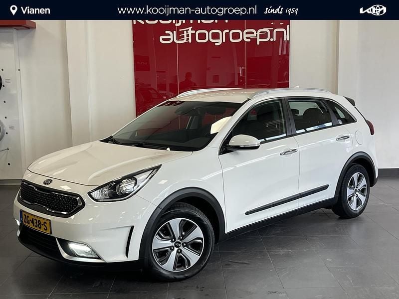 Wit Gebruikt 2019 Kia Niro Start SUV | € 18.950 (Eerlijke prijs) - Afbeelding 1/4